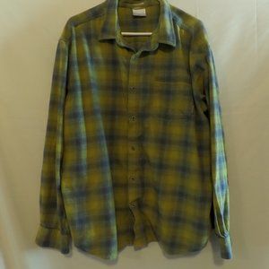 Columbia Regular Fit Plaid Long Sleeve Shirt – Size XXL